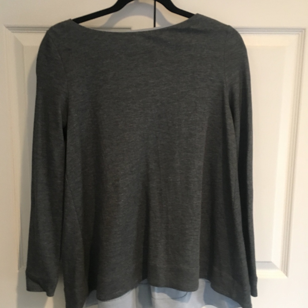 COS Essentials Charcoal Grey Swing Tee
